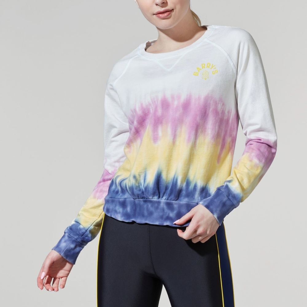 Barry’s crew neck dip died sweatshirt US size small (4-6) 10/10 condition